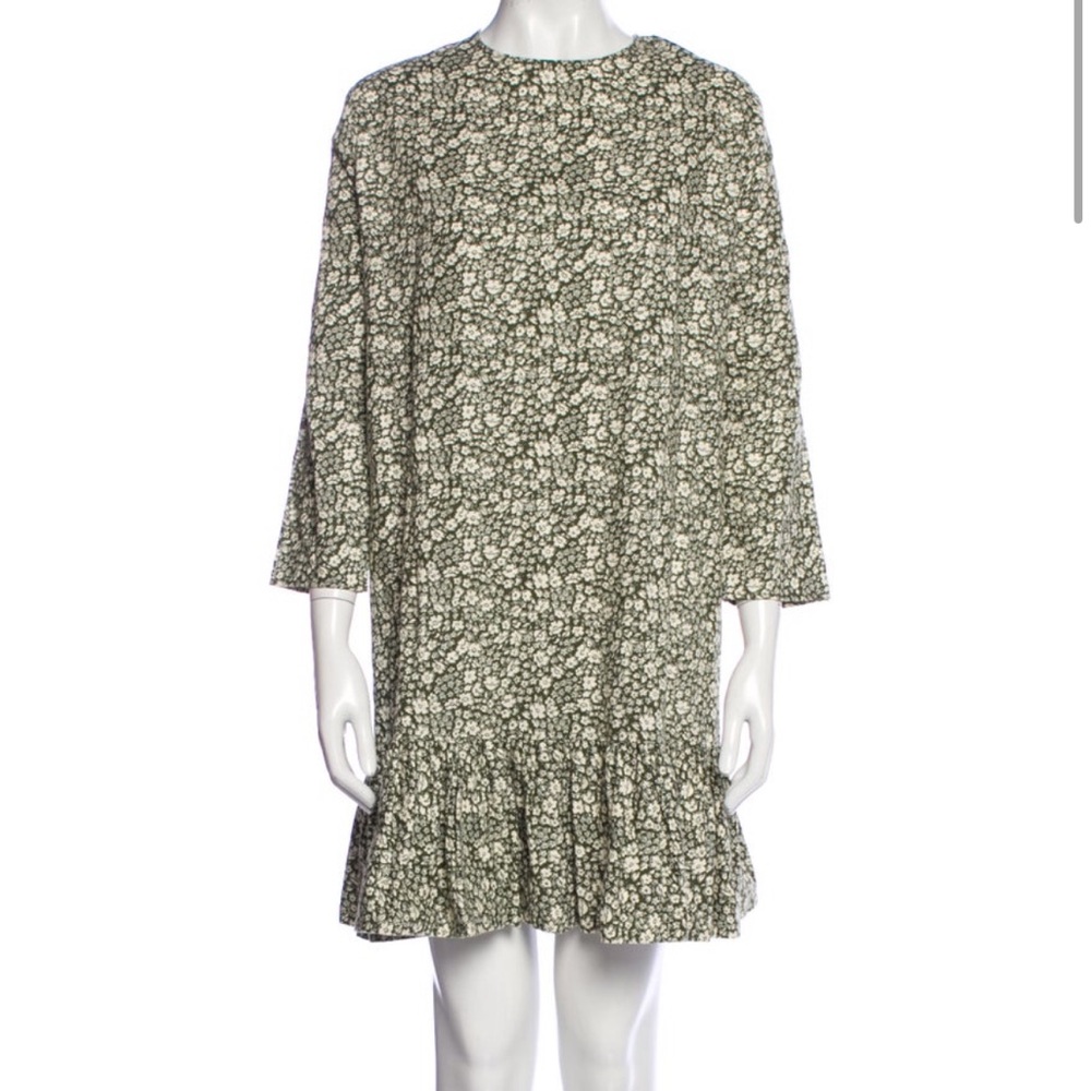 The Great Floral Print Dress with Ruffle Hem